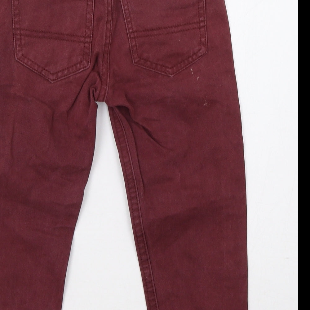 Primark Girls Purple Denim Straight Jeans Size 3-4 Years