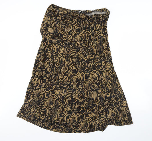Womens UK Size 34 in Wardrobe Flare Velour Skirt