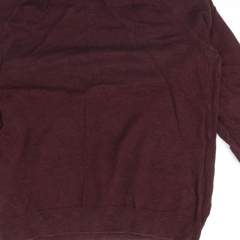 H&M Mens Brown Pullover Jumper Size M