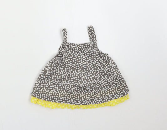 Confetti Baby Brown Polka Dot Shift Size 6-9 Months