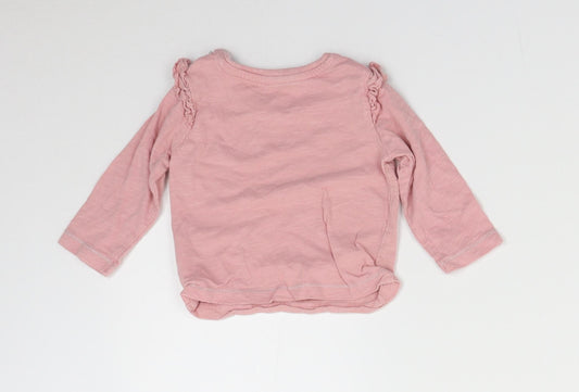 Primark Baby Pink Basic T-Shirt Size 3-6 Months