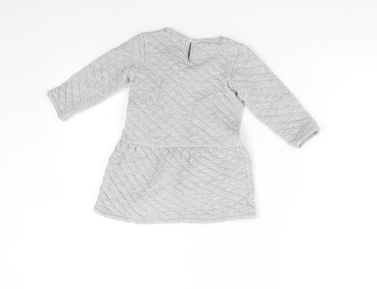 Country Road Baby Grey Jumper Dress Size 18-24 Months