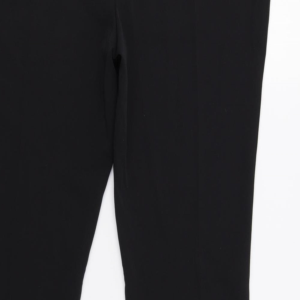 Connected Womens Black Dress Pants Trousers Size 14 L32 in