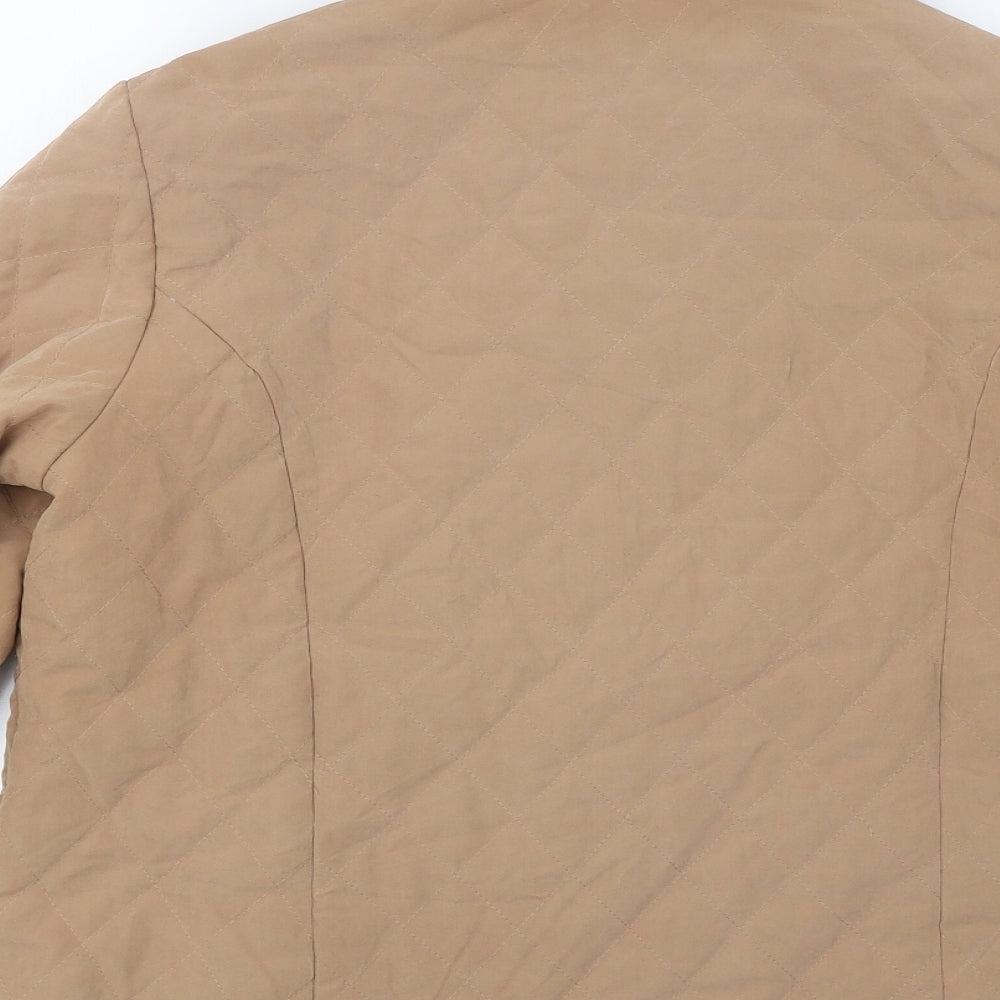 Womens UK Size 16 Isle Brown Anorak Coat