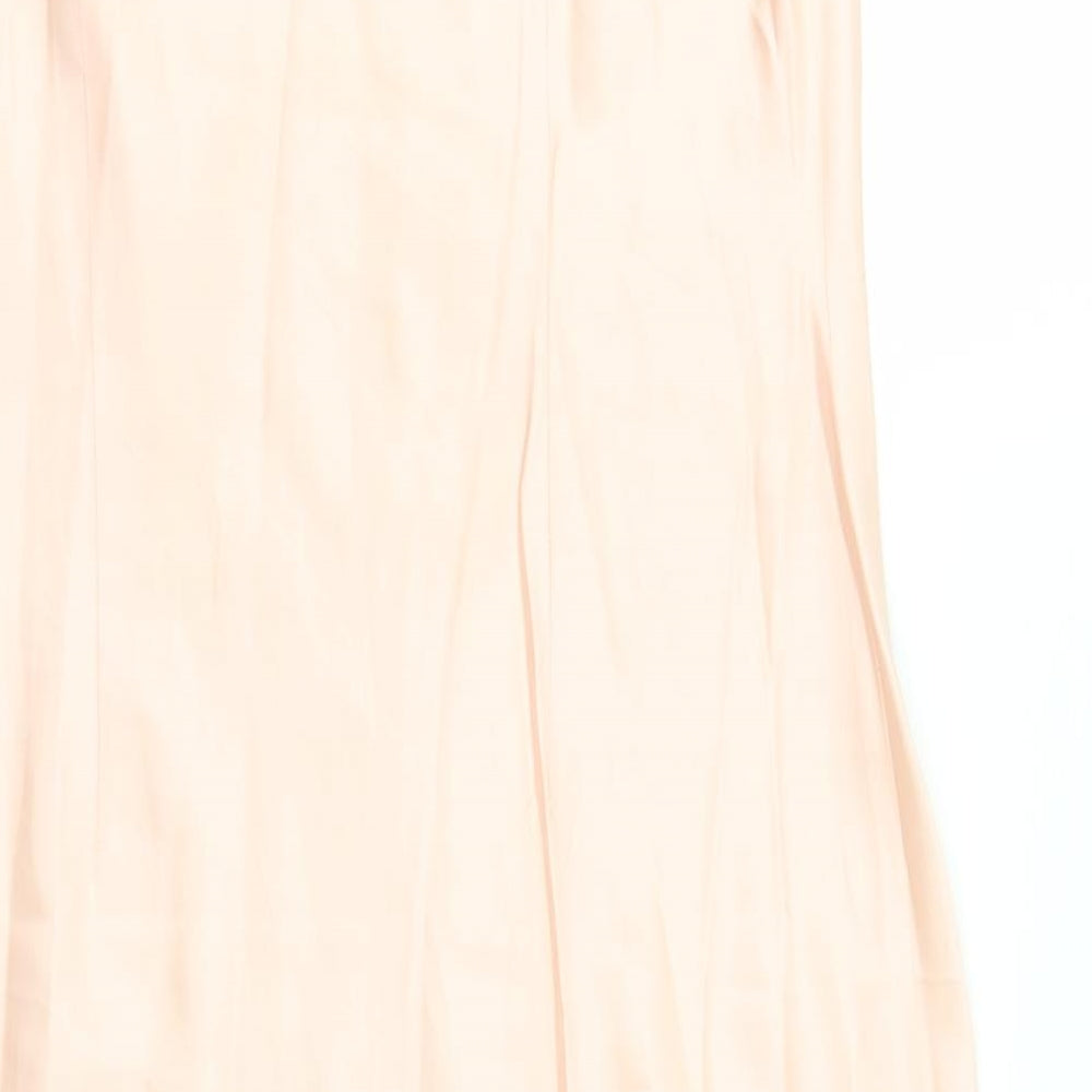 Phase Eight Womens Pink A-Line Size 14