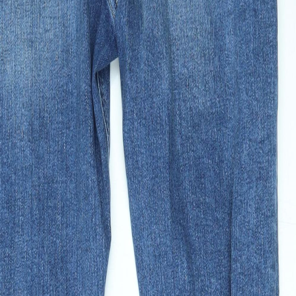 Very Womens Blue Straight Jeans Size 8 L27 in
