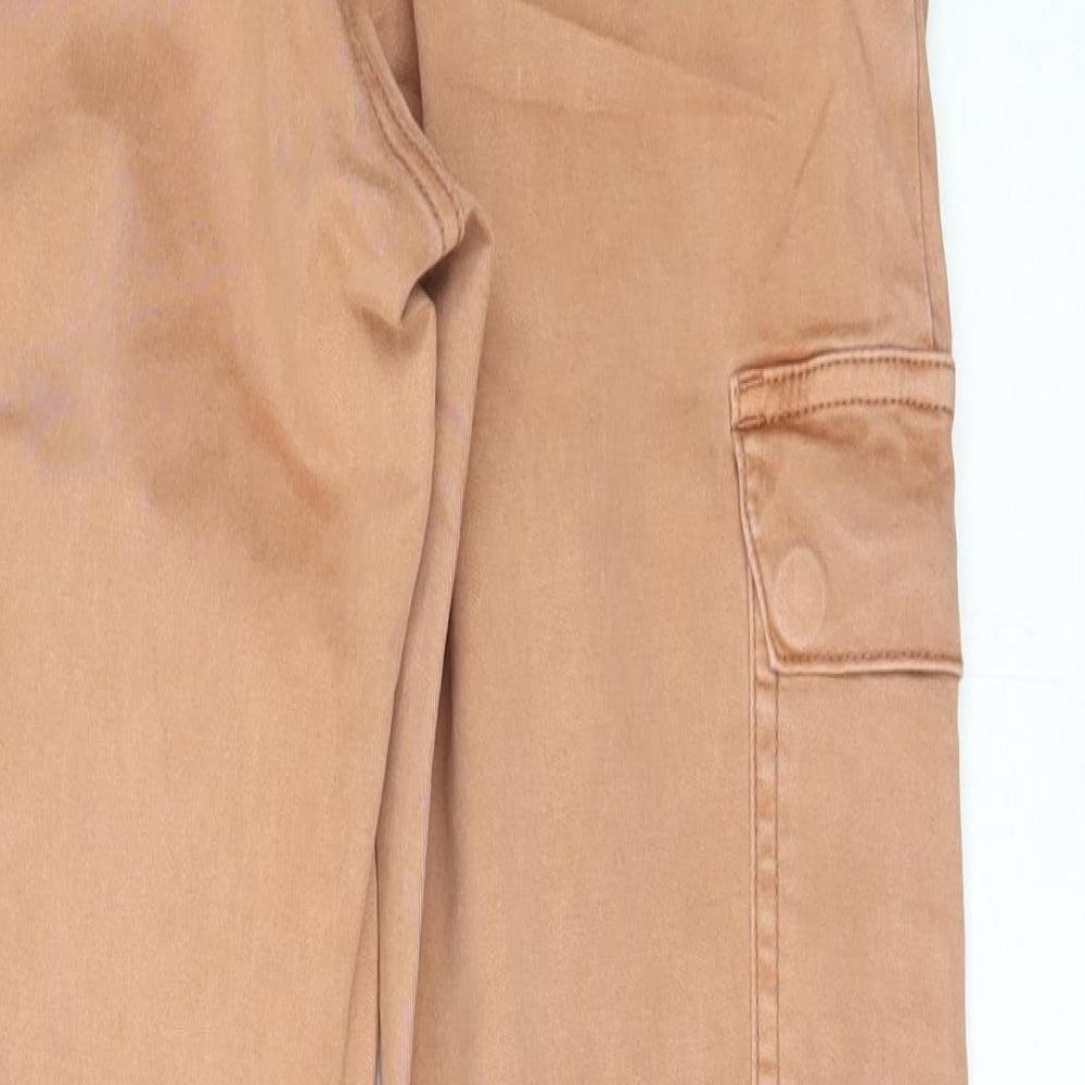 Principles Womens Orange   Tapered Jeans Size 10 L26 in - cargo style