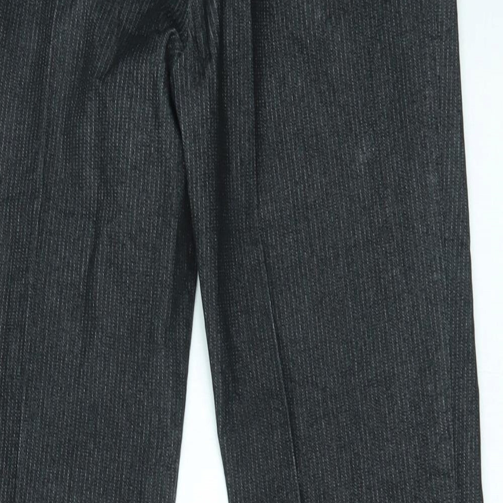 Womens UK Size 8 ORSAY Regular Fit Black Trousers