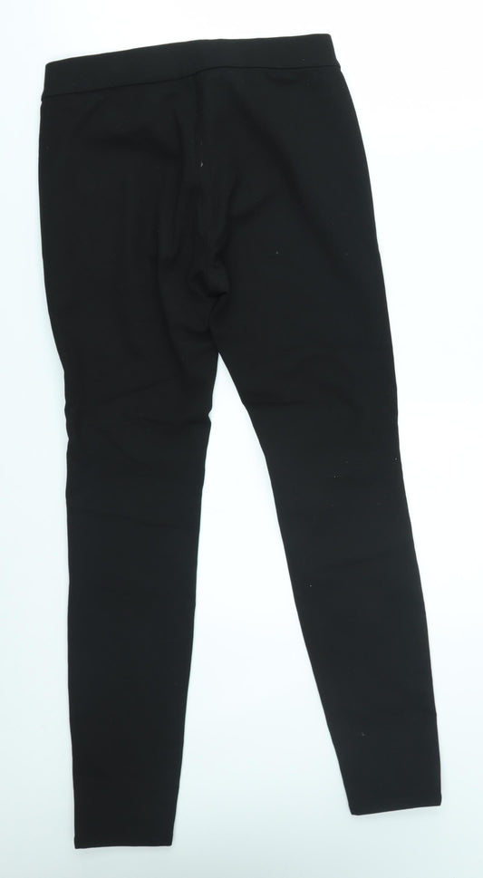 Zara Womens Black Trousers Size S L27 in