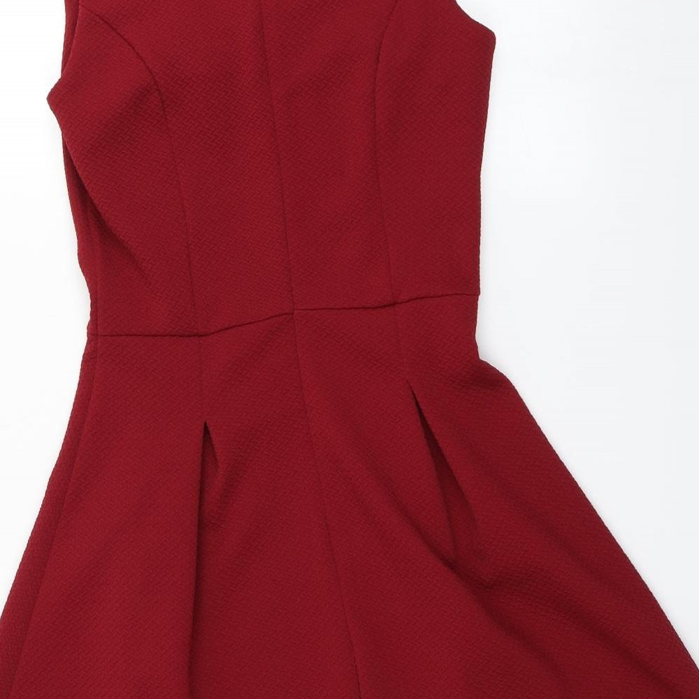 NEXT Womens Red Fit & Flare Size 6