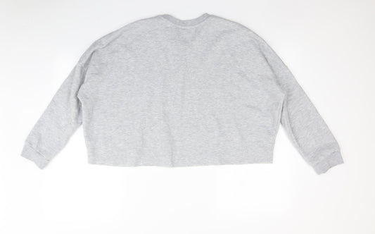Primark Womens Grey Pullover Jumper Size M - Brooklyn