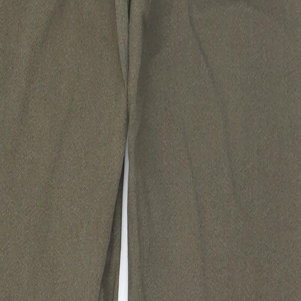 Denim & Co. Womens Brown Straight Jeans Size 8 L26 in