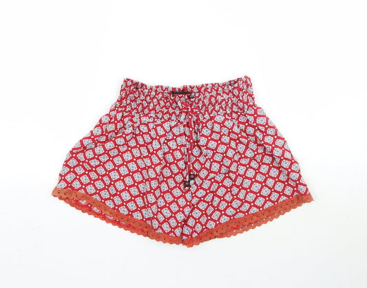 Cactus Club Girls Red Shorts Size M
