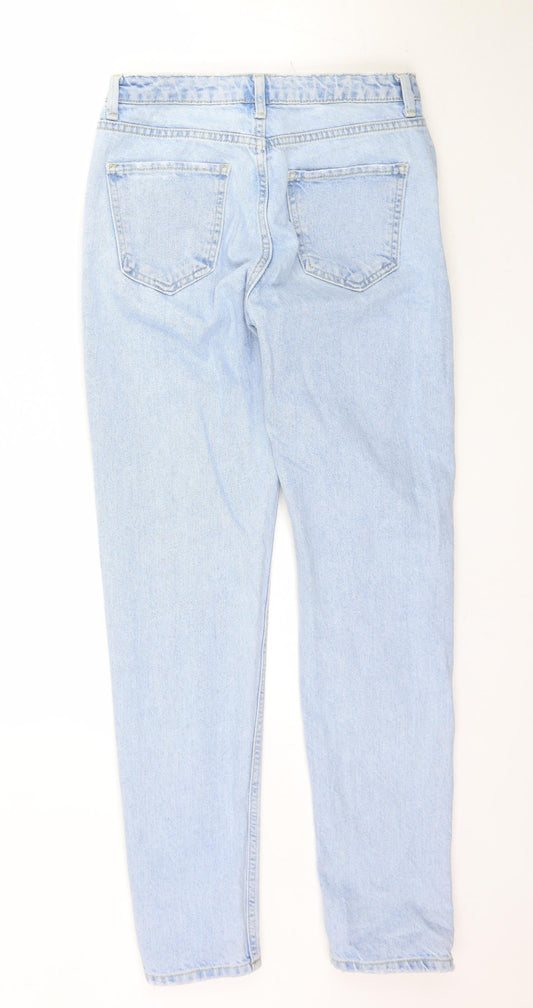 Primark Womens Blue Denim Skinny Jeans Size 6 L31 in
