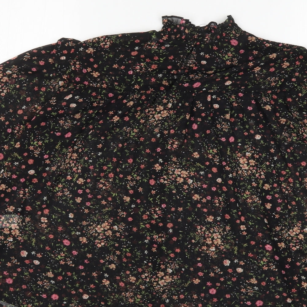 Womens UK Size 8 New Look Multicoloured Tunic Blouse