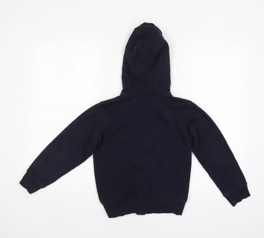 Matalan Boys Blue Full Zip Hoodie Size 9 Years