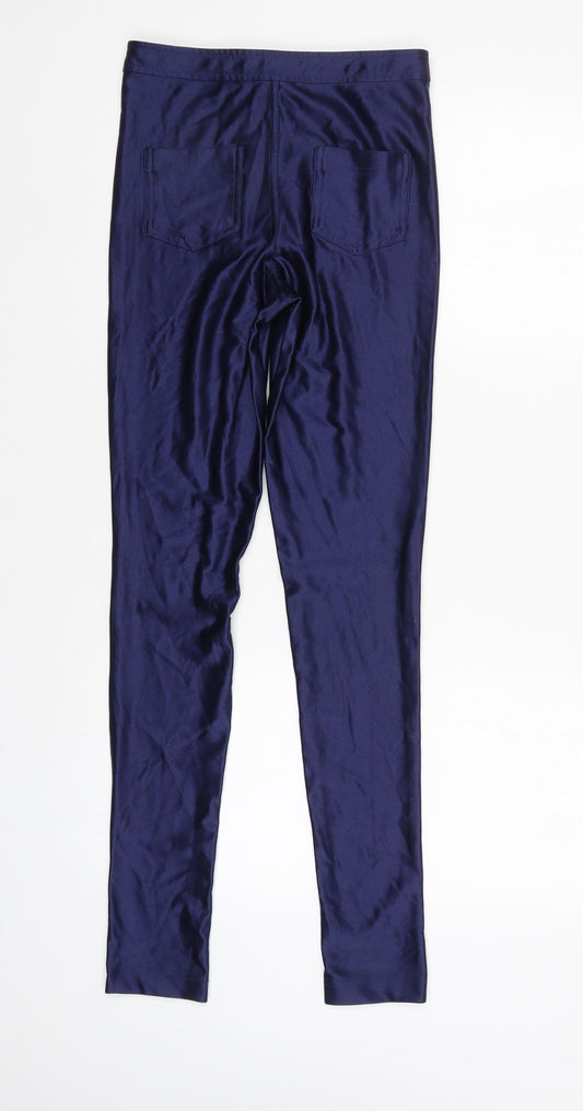 Womens UK Size 6 Atmosphere Regular Fit Blue Trousers