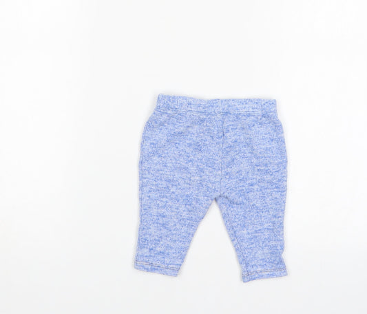 Matalan Baby Blue Jogger Trousers Size 0-3 Months