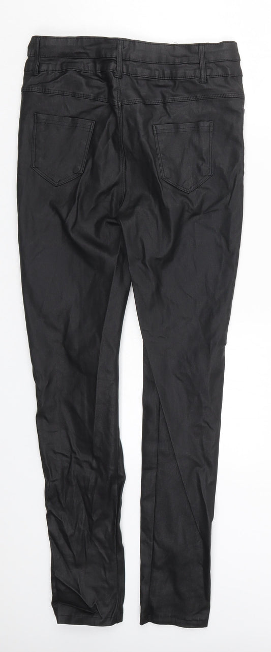 Apperloth Womens Black Trousers Size 28 in L28 in