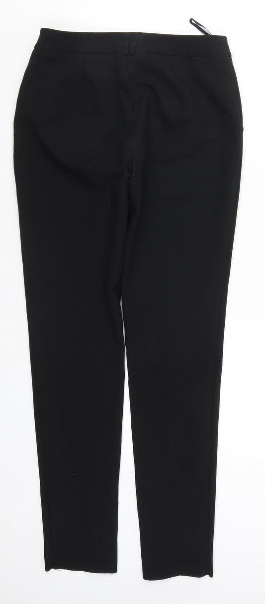 Womens UK Size 6 Atmosphere Regular Fit Black Trousers