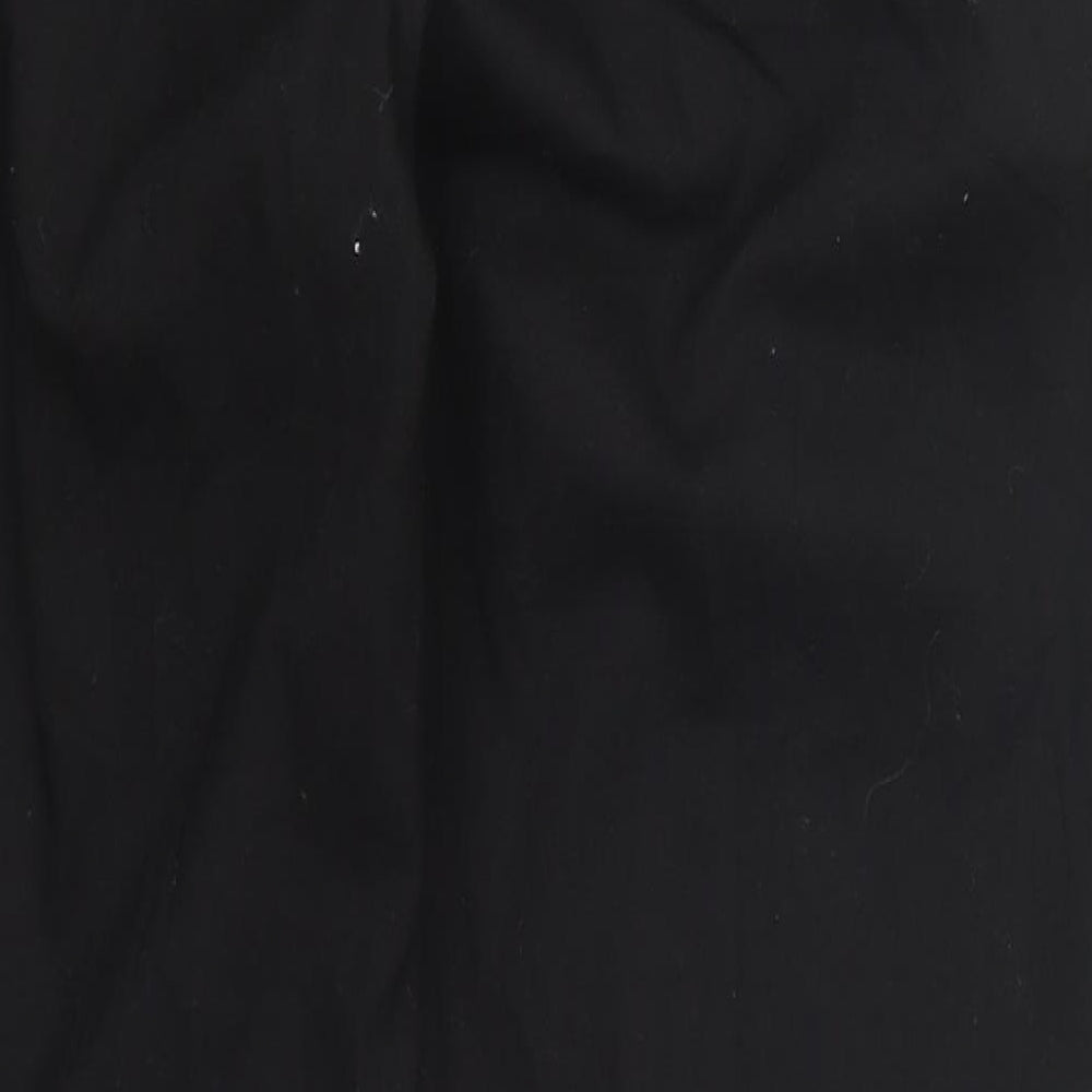 Womens UK Size 32 in NEXT Regular Fit Black Trousers