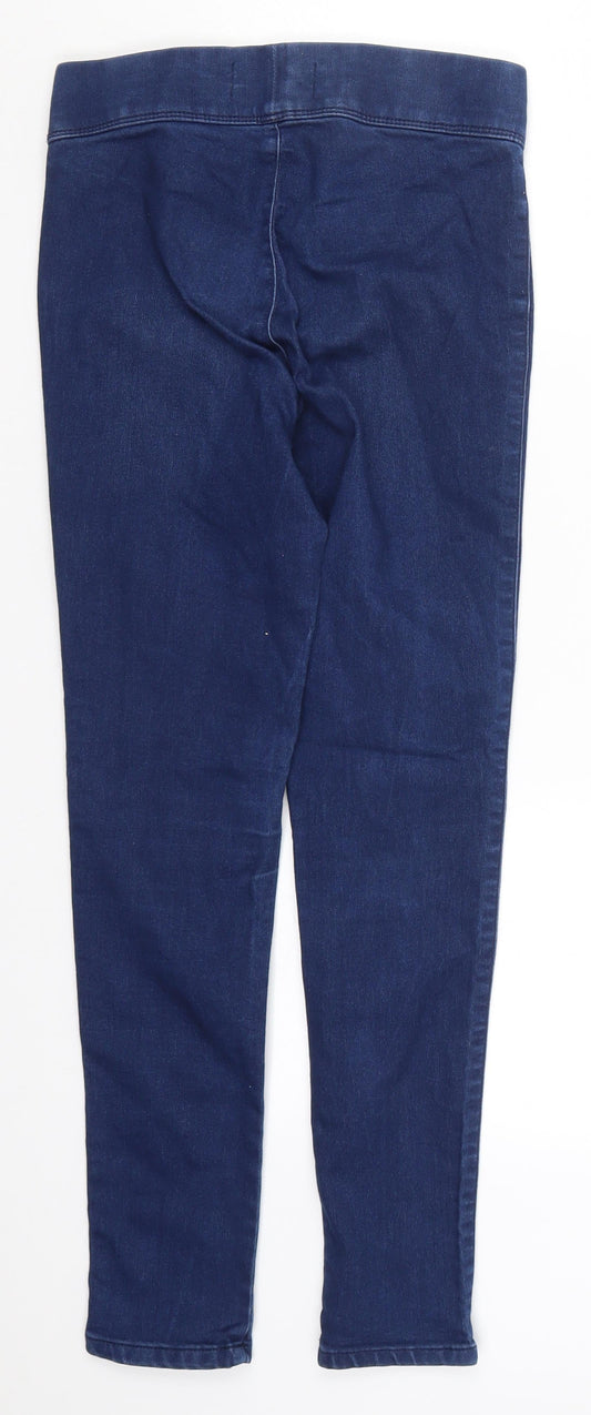 New Look Girls Blue Denim Jegging Jeans Size 12 Years