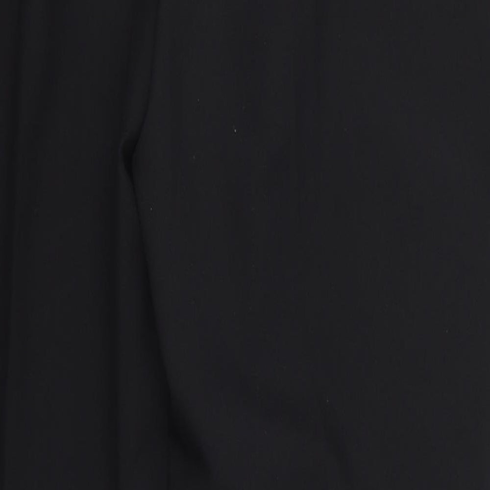 Bonmarché Womens Black Trousers Size 14 L28.5 in