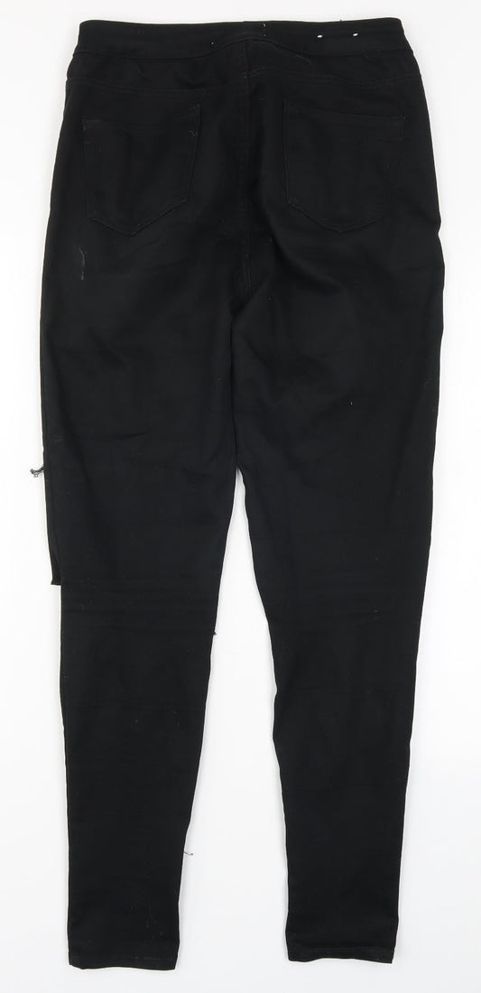 New Look Womens Black Denim Skinny Jeans Size 10 L30 in