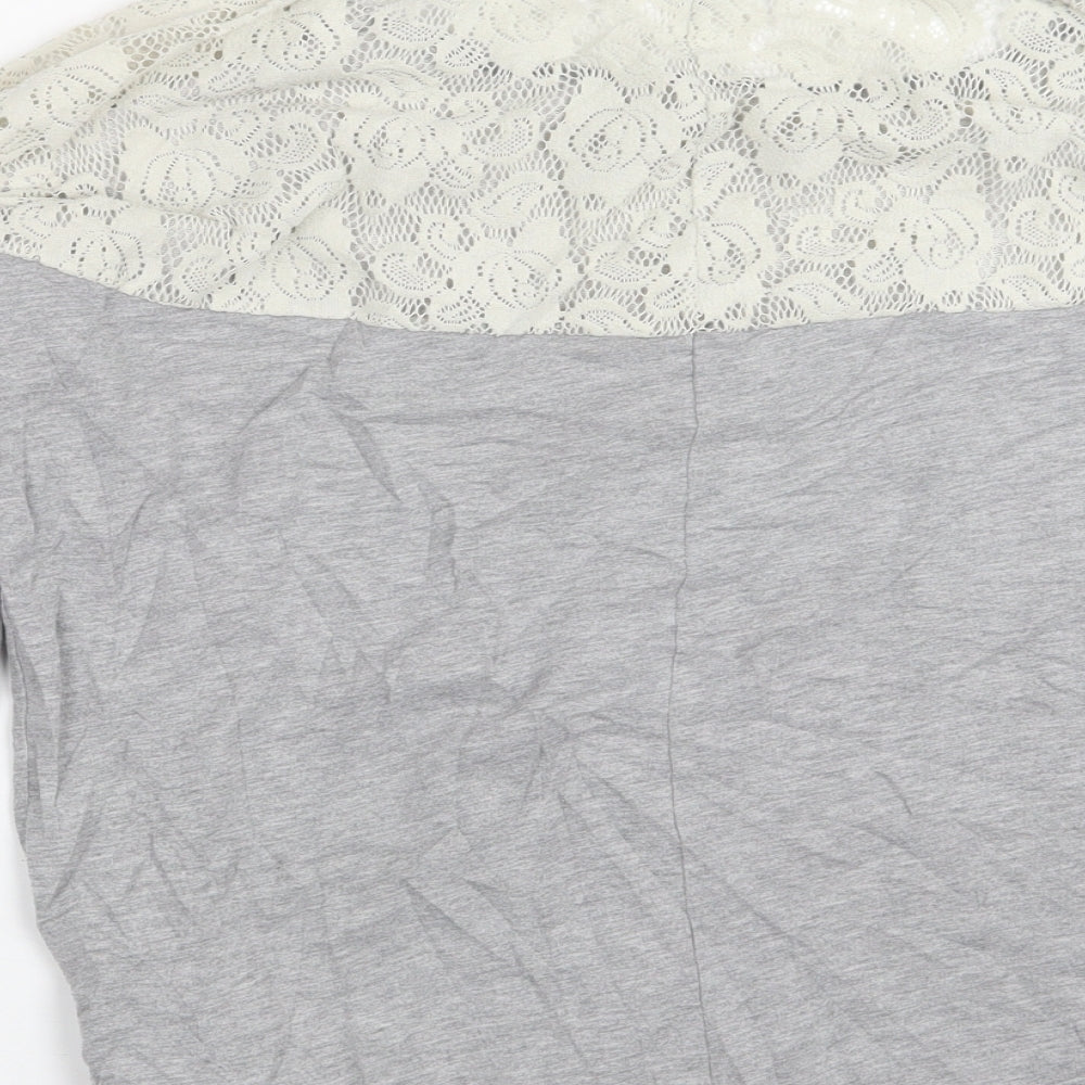 Womens UK Size 16 Atmosphere Grey Pullover Jumper