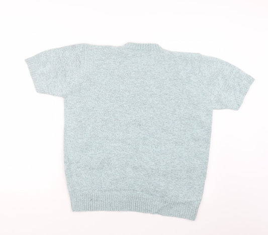 Classics Womens Green Knit Pullover Jumper Size 16