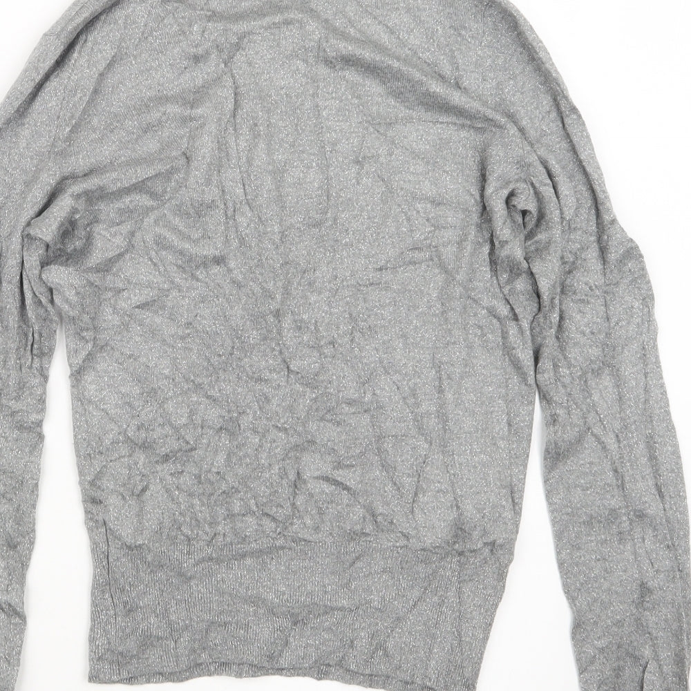 Womens UK Size M H&M Grey Pullover Jumper
