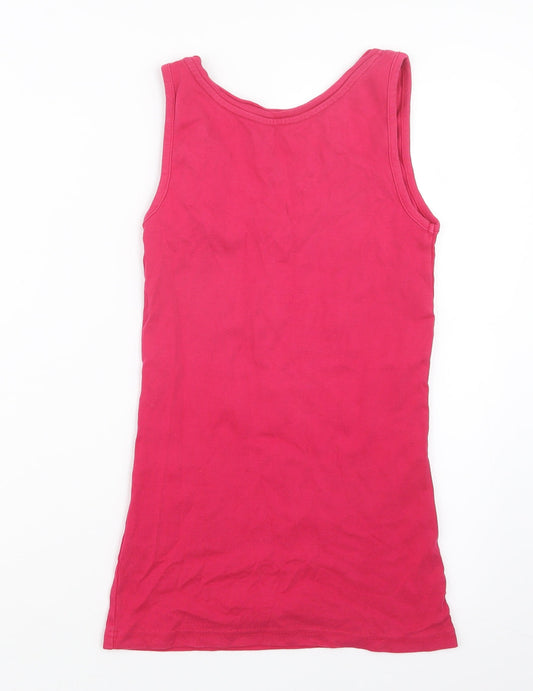 Womens UK Size 12 TU Pink Basic Tank