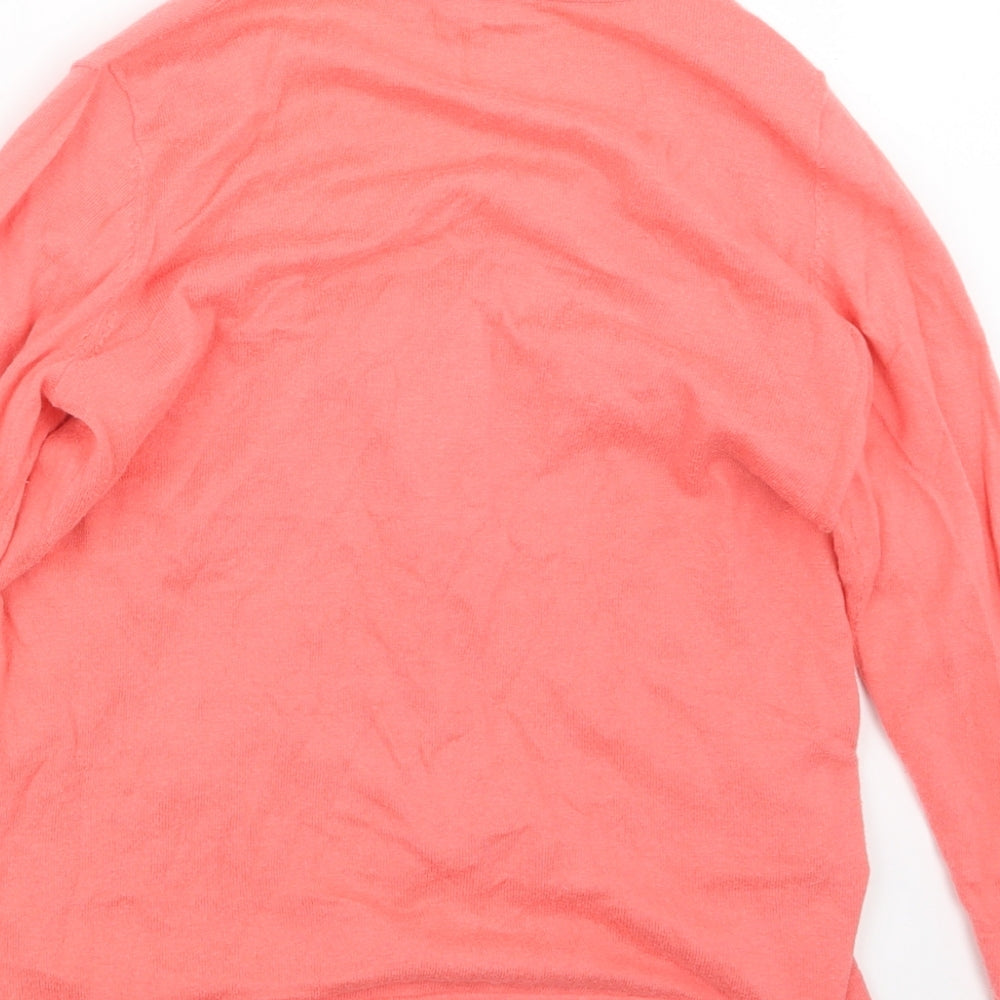 Womens UK Size XS Great plains Pink Cardigan Jumper