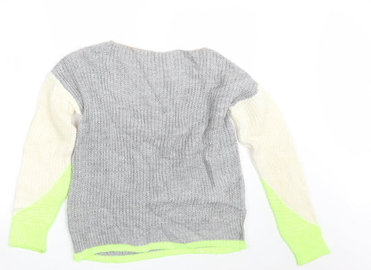 Womens UK Size XS NEXT Multicoloured Pullover Jumper