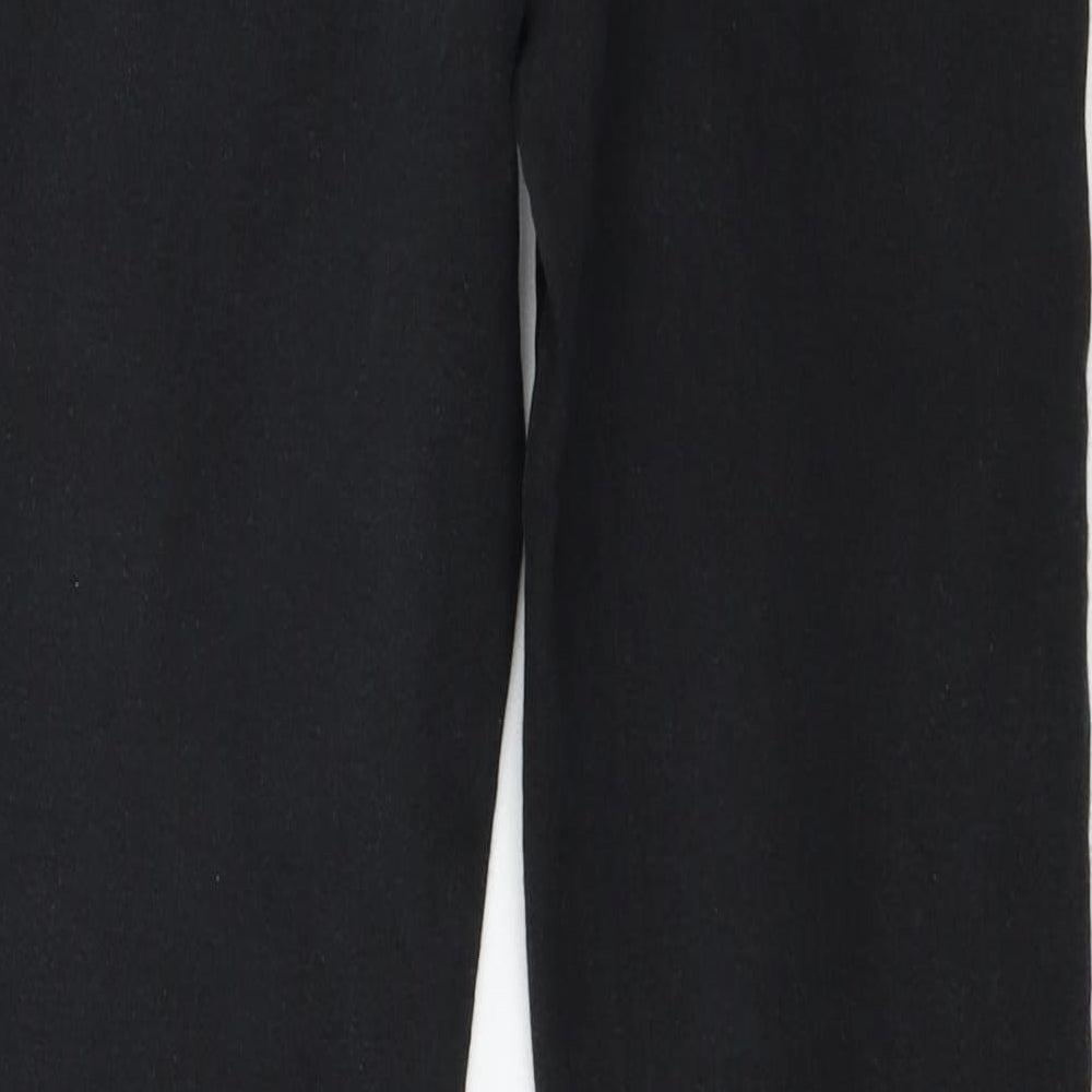 Denim & Co. Womens Black Denim Skinny Jeans Size 8 L28 in