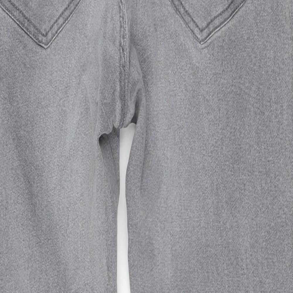 C&A Womens Grey  Denim Skinny Jeans Size 8 L27 in