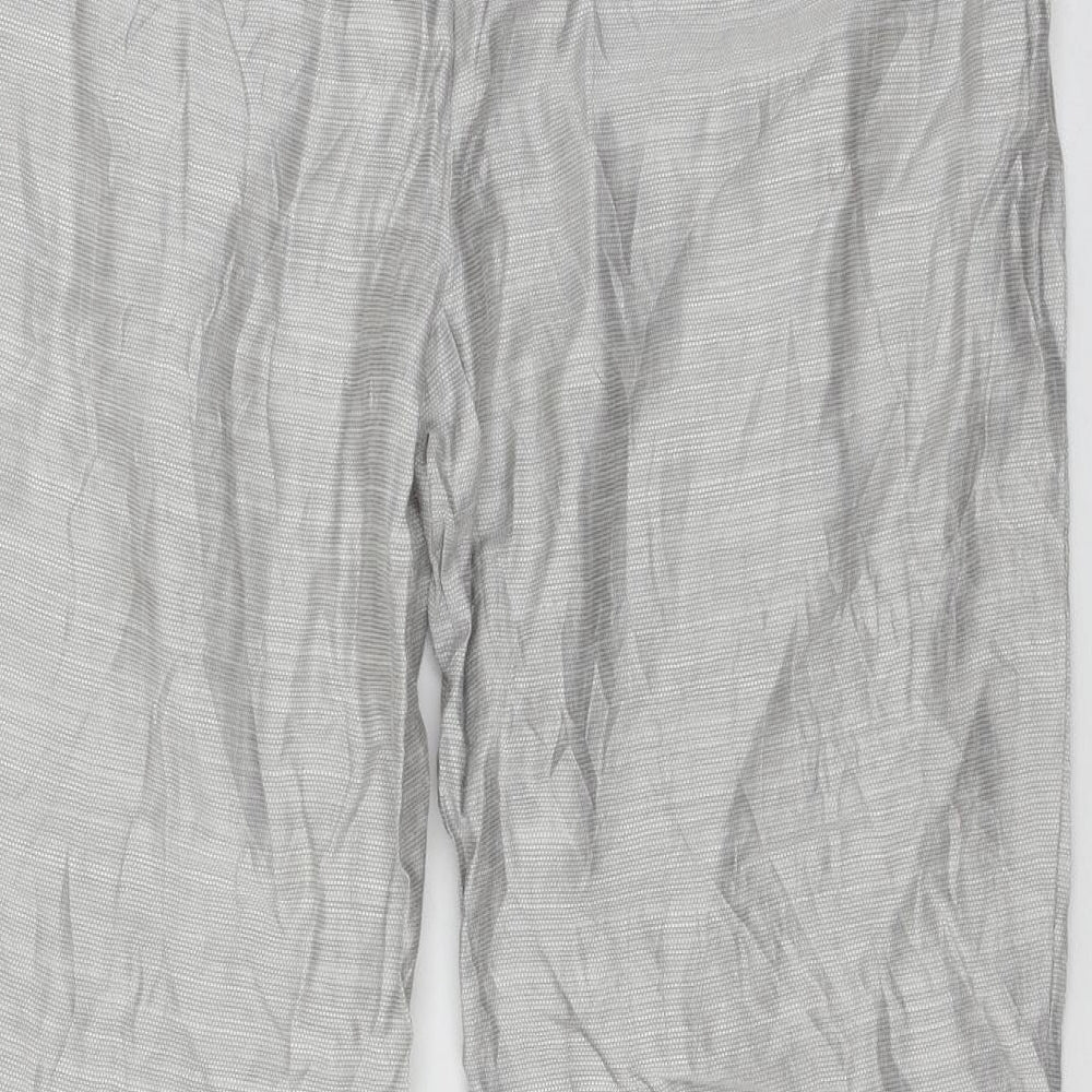Gerry Weber Womens Silver Trousers Size 32 in L27 in