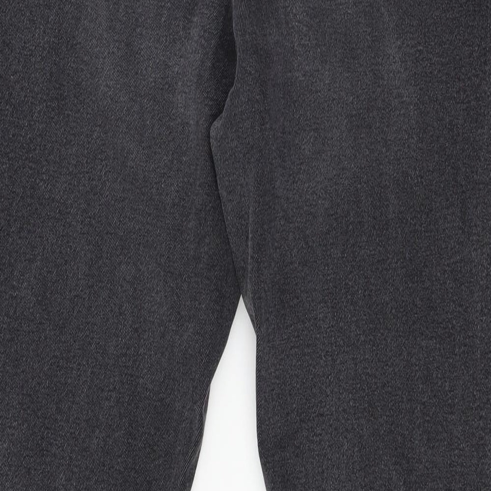 b.young Womens Grey  Denim Straight Jeans Size 26 in L26 in