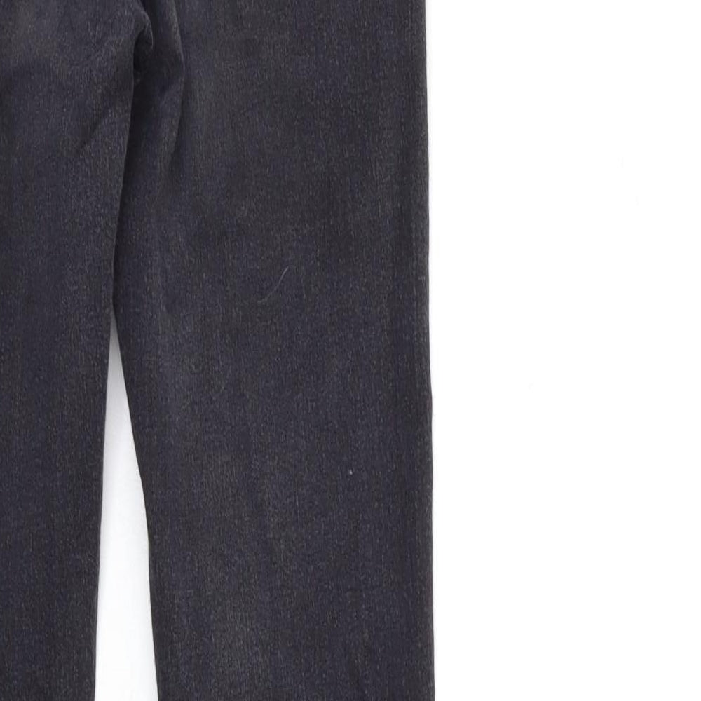 Topshop Womens Black Denim Skinny Jeans Size 26 in L34 in