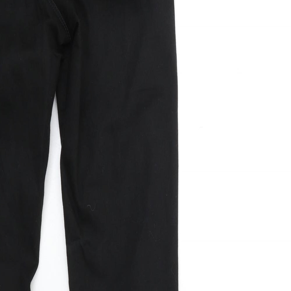 Womens UK Size 28 in Preworn Regular Fit Skinny Black Jeans