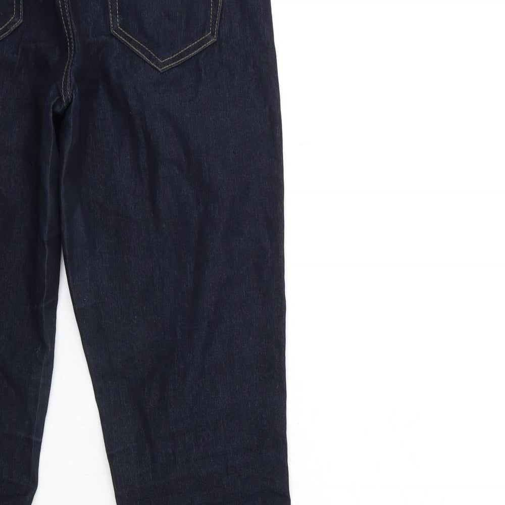 Denim & Co. Womens Blue Denim Skinny Jeans Size 10 L29 in