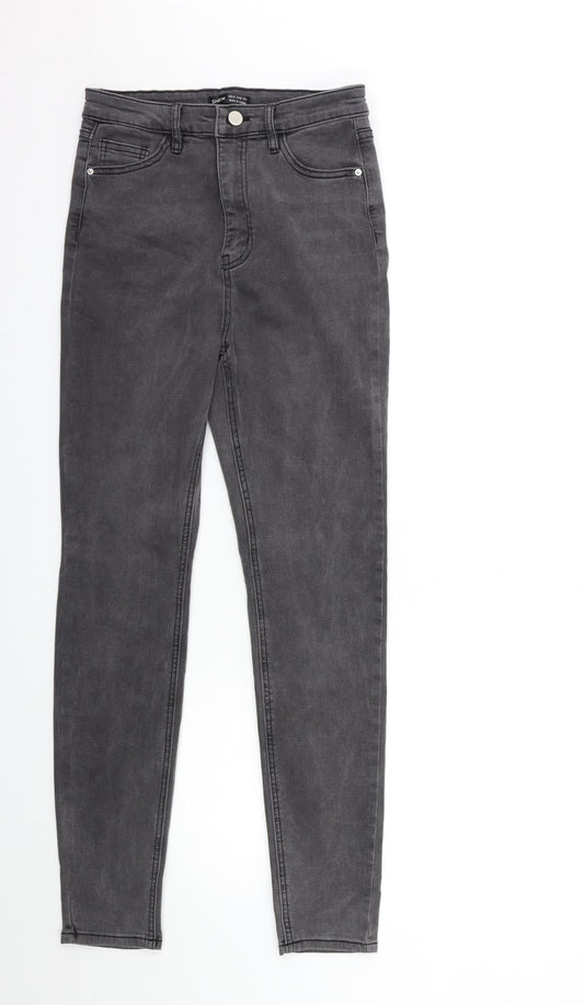 SHEIN Womens Grey Denim Skinny Jeans Size 27 in L30 in