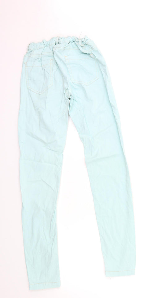 Zara Girls Blue Skinny Jeans Size 11-12 Years