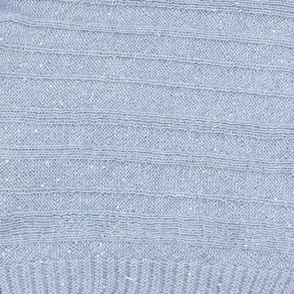 Asda George Womens Blue   Pullover Jumper Size M