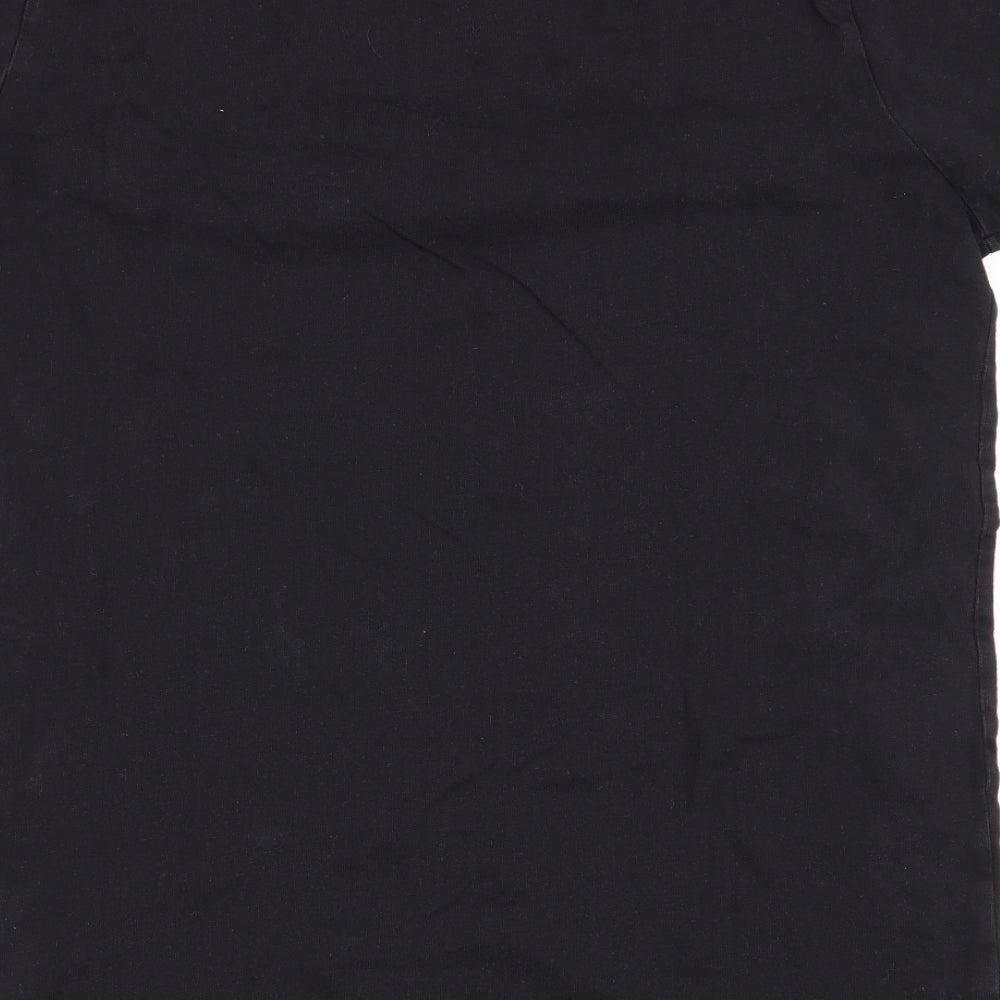 ETD jeans Mens Black T-Shirt Size S