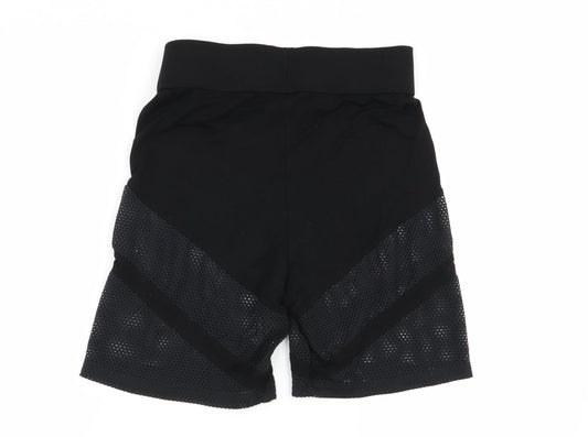 Select Womens Black Sweat Shorts Size M - Stretch waistband