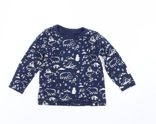 George Girls Blue Cami Pyjama Top Size 9-12 Months