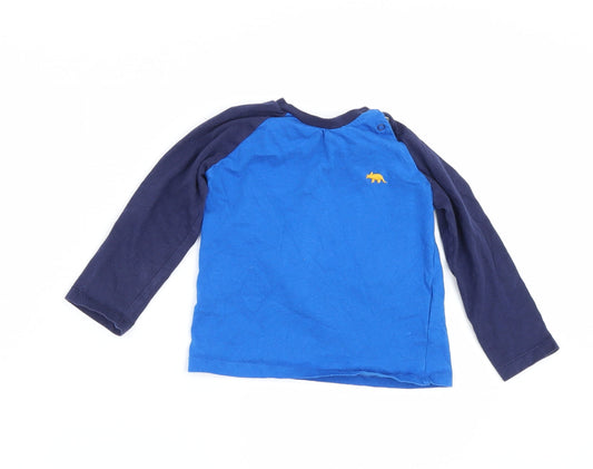 F&F Boys Blue Capri Pyjama Top Size 9-12 Months