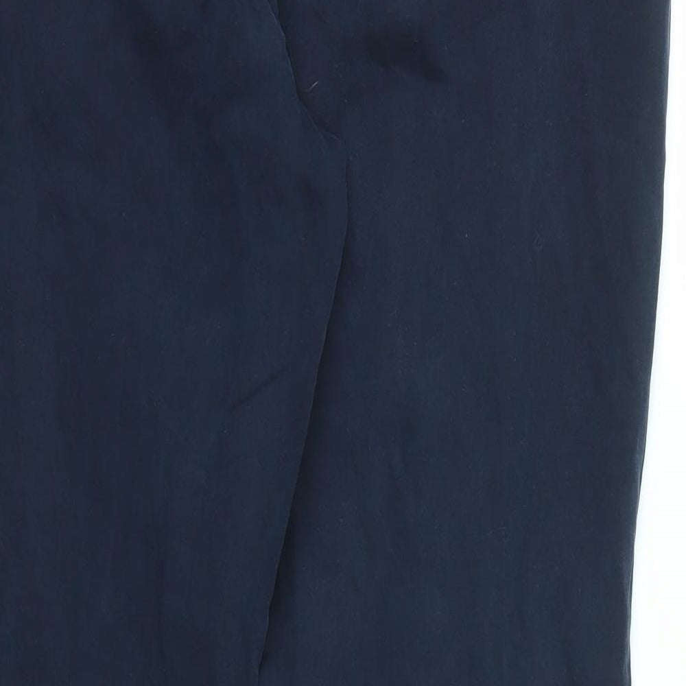 Womens UK Size 38 Preworn Regular Fit Blue Trousers