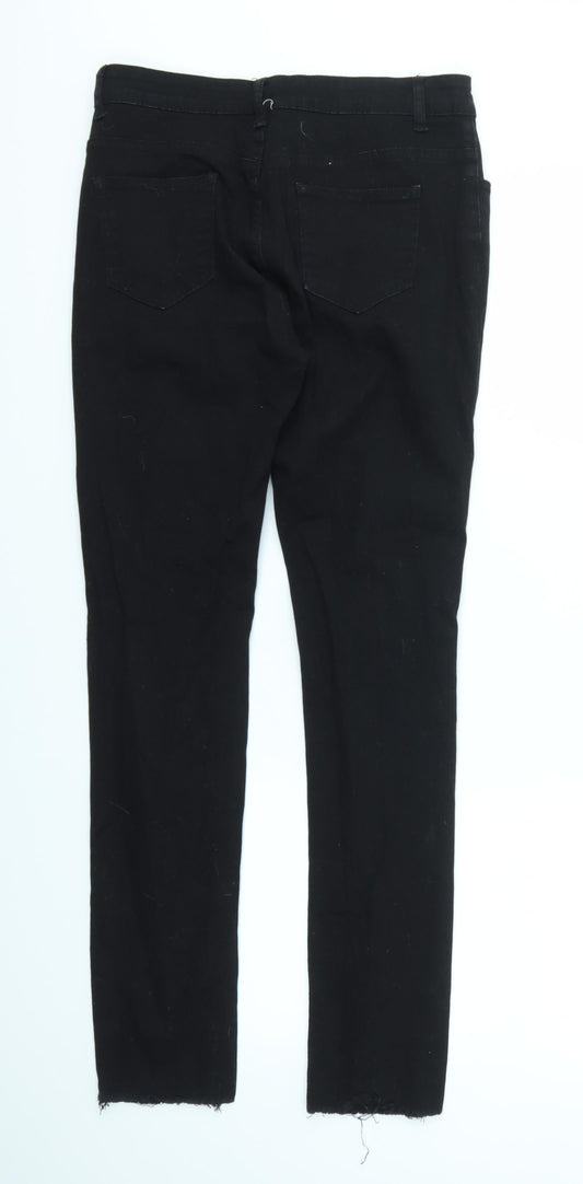 SheIn Womens Black Skinny Jeans Size M L30 in